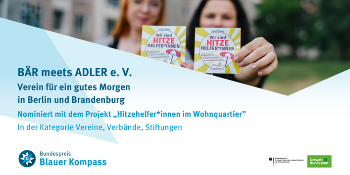 Das Grafik zeigt das nominierte Projekt des Bär meets Adler e.V..