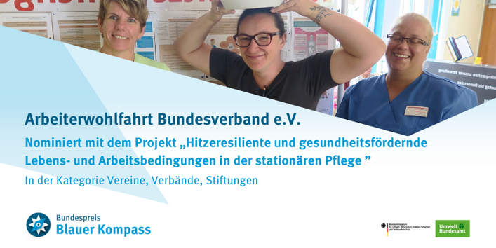 Das Grafik zeigt das nominierte Projekt der AWO Bundesverband e. V.