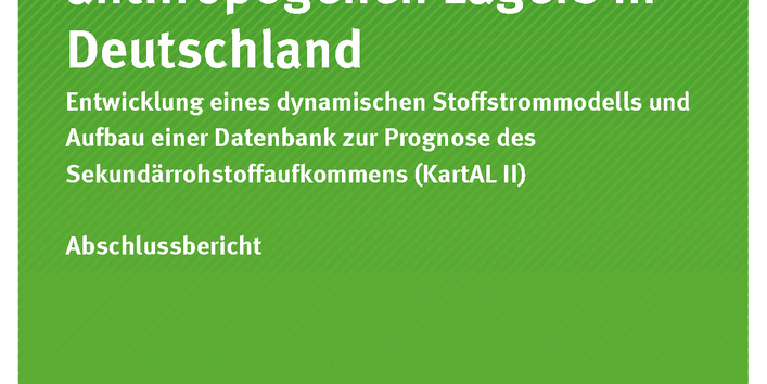 Cover der Publikation Texte 58/2017 Kartierung des anthropogenen Lagers in Deutschland