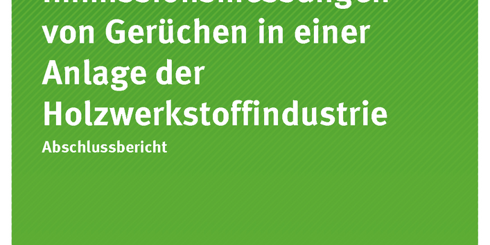 Cover der Publikation Texte 61/2018 Emissions- und Immissionsmessungen von Gerüchen in einer Anlage der Holzwerkstoffindustrie