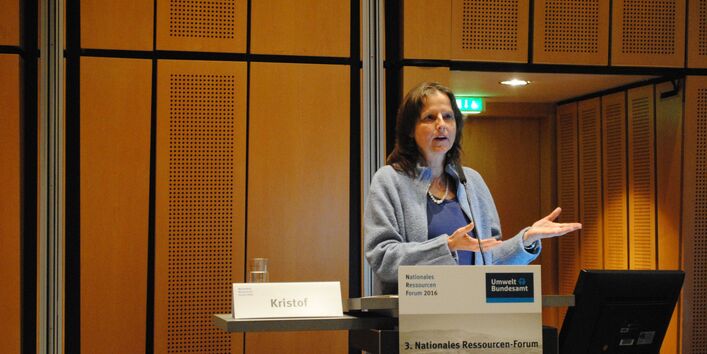 Dr. Kora Kristof (Leiterin Grundsatzabteilung, Umweltbundesamt)
