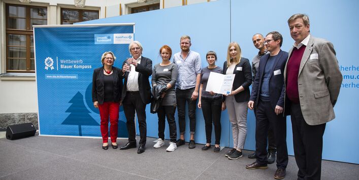 Svenja Schulze ehrt die Universität und Kunsthochschule Kassel