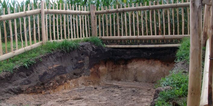 Begehbares Bodenprofil