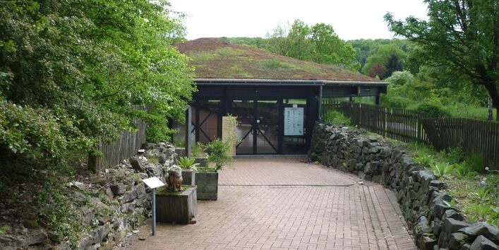 Der Bodenpavillon bildet das Zentrum im TERRA.park. 