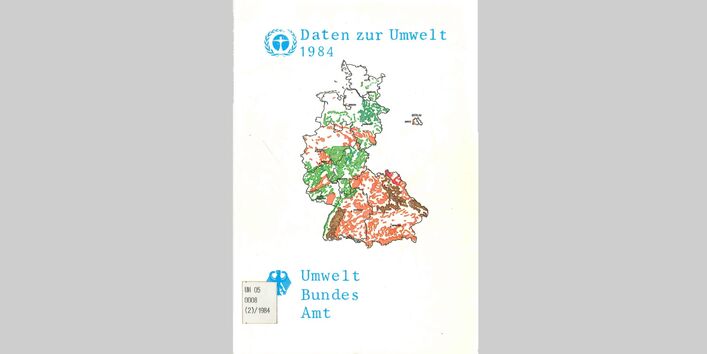Cover der UBA-Veröffentlichung „Daten zur Umwelt“ von 1984