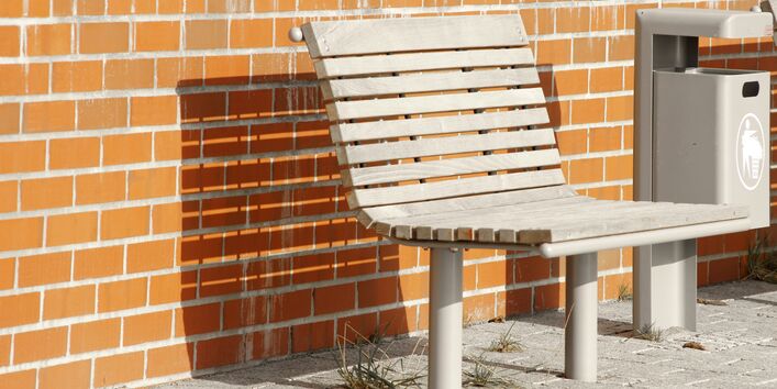 Bank ohne Holzschutzmittel