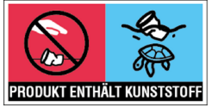 Kennzeichnung für Getränkebecher