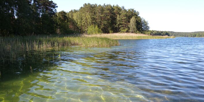 Blick auf den Grubensee
