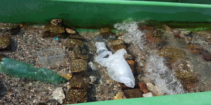 Simulation von mechanischer Plastik Zersetzung mittels Wellensimulation in der FSA