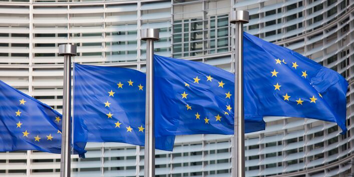 EU-Fahnen