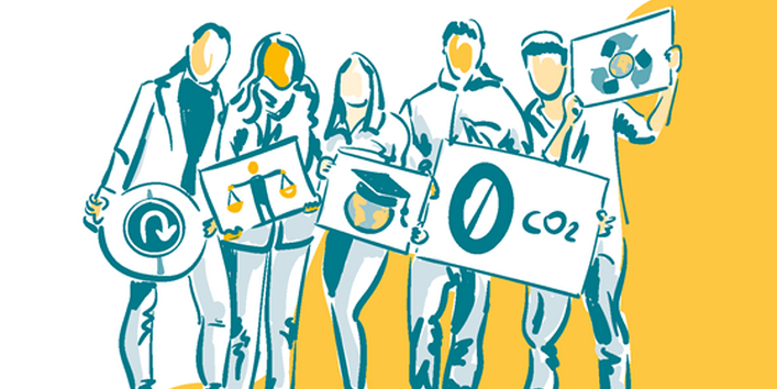 Cover der Broschüre "Zukunft? Jugend fragen!"