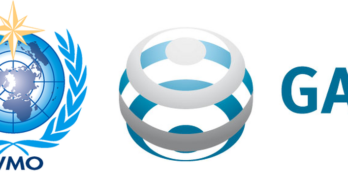 Logo des Programms GAW und der WMO OMM