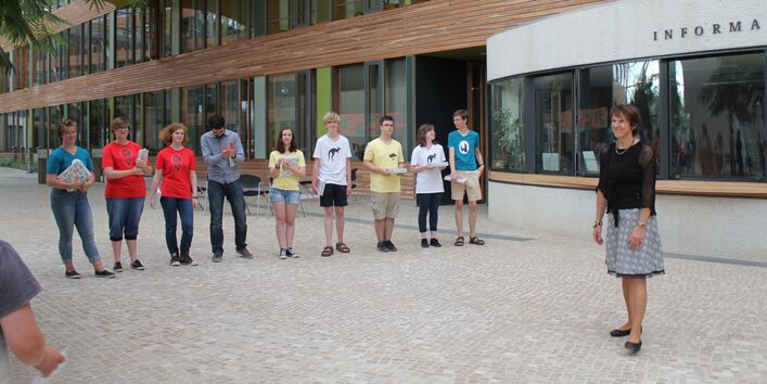 UBA-Präsidentin und Jugendclub des Anhaltischen Theaters