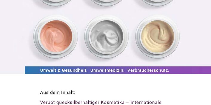 Cover der Publikation mit sechs Cremetöpfchen in Vogelperspektive in unterschiedlichen Farben