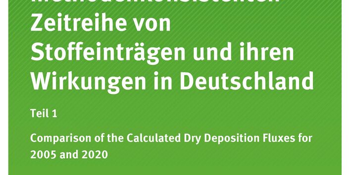 Publikation:Erstellung einer methoden-konsistenten Zeitreihe von Stoffeinträgen und Ihren Wirkungen in Deutschland. Teil 1