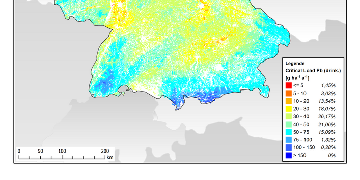 Critical Load Pb (drink.)