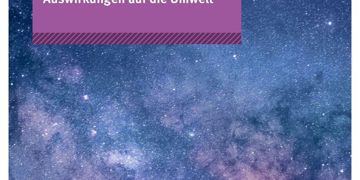 Weltraum mit Sternen