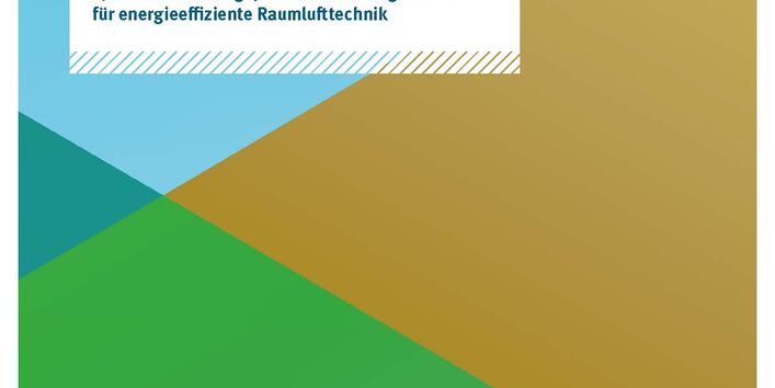 Buntes Cover mit farbigen Flächen