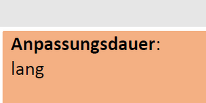 Der klimatische Einfluss von Hitzewellen. Handlungserfordernis: mittel; Handlungsfeld: Landwirtschaft; Anpassungsdauer: lang; Umzusetzende Akteure: EU, Bund, Länder, Unternehmen, Verbände; Kosten: 100 Mio. - 1 Mrd. €/a.
