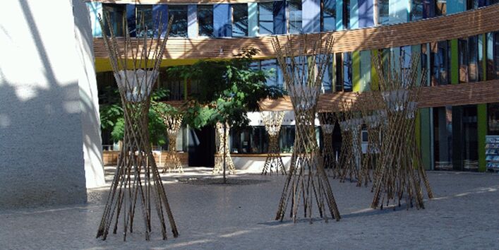 Holzstabkonstruktion