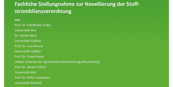 Cover der Publikation TEXTE 200/2020 Novellierung der Stoffstrombilanzverordnung: Stickstoff- und Phosphor-Überschüsse nachhaltig begrenzen