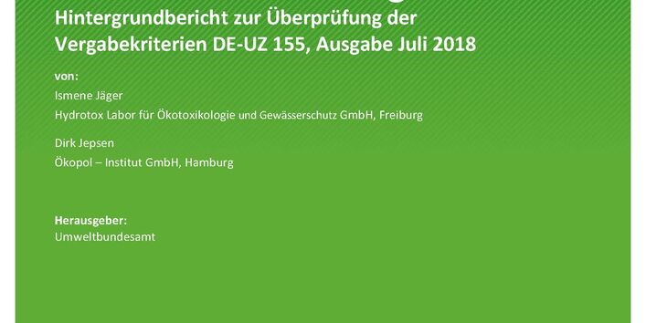 Cover der Publikation TEXTE 03/2021 Umweltzeichen Blauer Engel für Schuhe und Einlegesohlen: Hintergrundbericht zur Überprüfung der Vergabekriterien DE-UZ 155, Ausgabe Juli 2018 