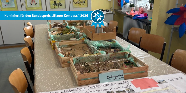 Die Schülerinnen und Schüler haben in einem Workshop eine Bestandsaufnahme vom derzeitigen Schulhof und Modelle für eine Neugestaltung angefertigt.