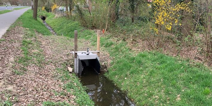 Stauwehr am Standort Kempen Projekt NiersCon