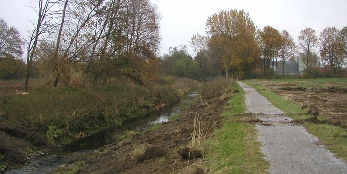Entwicklungsplanung Werse - Vor dem Ausbau (29-10-2009)